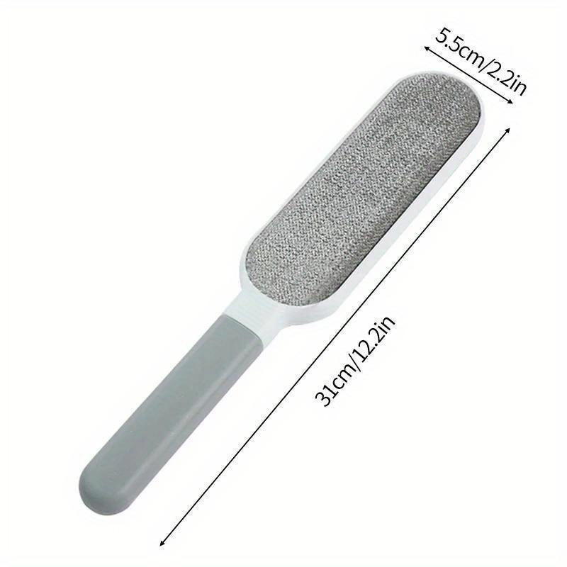 2 Pack Furniture Lint Remover Brushes Double Sided Self Cleaning Loose Hair Catcher for Pet Clothes Sofa Carpet Efficient Cleaning Tool